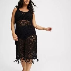 Torrid Crochet Knit Dress